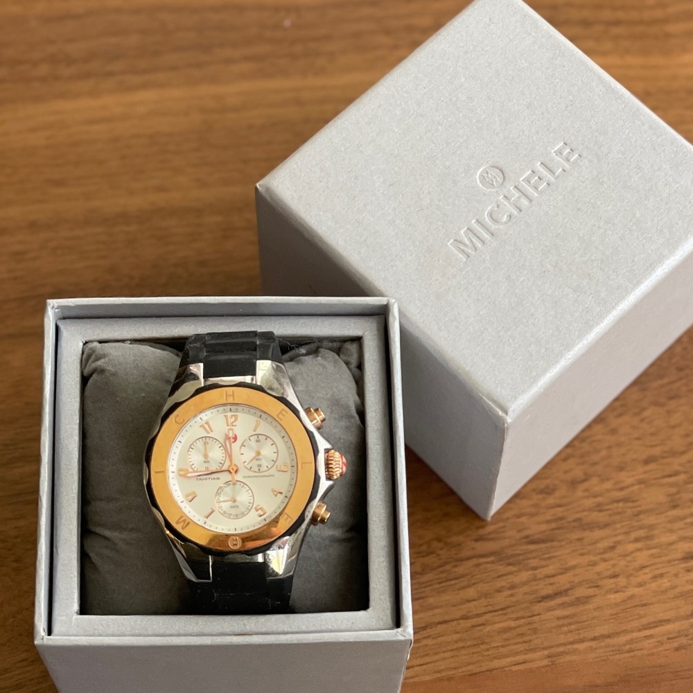 MICHELE TAHITIAN Rose Gold Watch